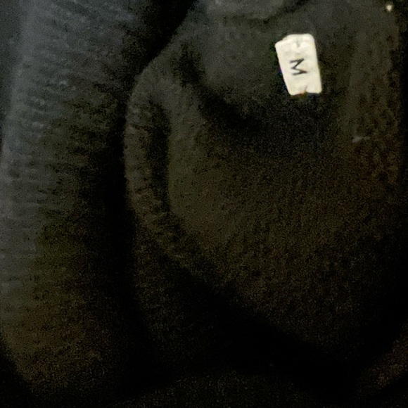 KRIZIA MAGLIA Black Silver Angora Wool Sweater Maxi Dress Sz M Women Leaves AI12 - Picture 5 of 5